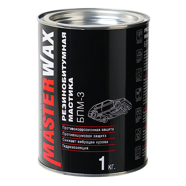 Мастика резино-битумная БПМ-3 MasterWax