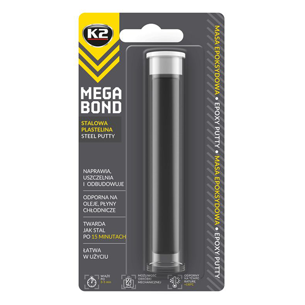 Клей эпоксидный (пластилин) K2 Mega Bond