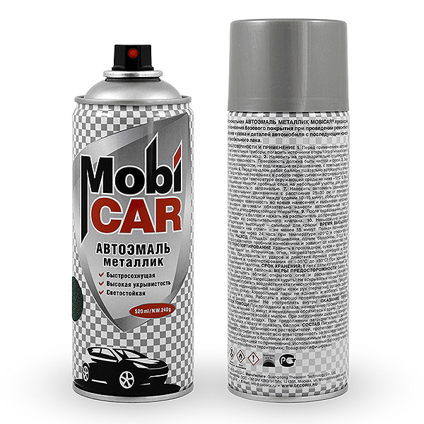 Автоэмаль с металлическим эффектом MobiCAR