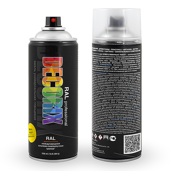 Эмаль RAL professional DECORIX
