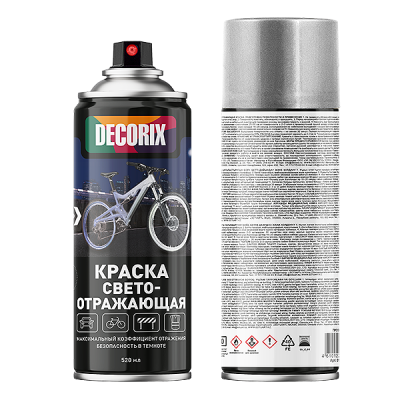 Краска светоотражающая DECORIX