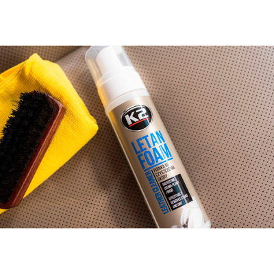 Пенка для чистки кожаных элементов K2 LETAN FOAM