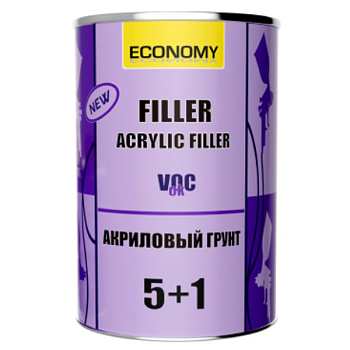 Грунт акриловый NOVOL-Asia ECONOMY 5+1
