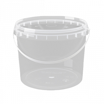 Тара пластиковая с крышкой 0.5 л